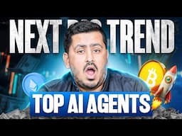 TOP 5 AI AGENTS - Next Big Trend In Crypto - #Bitcoin Shoots ️‍🔥