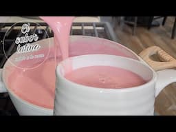 🔴Como hacer un Delicioso Atole de Fresa Fácil Bien Rico!💥