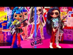 LOL OMG RE-MIX Punk Girl and Rocker Boi Unboxing! Barbie Doll Videos