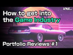 How to get into the Game Industry #1 - FREE LIVE PORTFOLIO REVIEWS