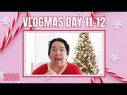 VLOGMAS DAY 11 & 12 - CATCH UP DAY IN THE LIFE