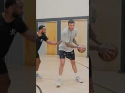 Lonzo Ball working on his midrange game & footwork with Chris Johnson 🏀