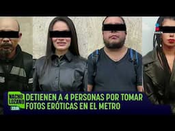 Por fotografías eróticas, arrestan a 4 personas en la Línea 7 del Metro CDMX | Nacho Lozano