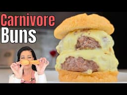 Soft Carnivore Burger Buns, No Foam Texture and so Easy to Make!