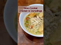 Slow-Cooker Chicken & Dumplings