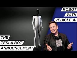 Watch Tesla CEO Elon Musk Unveil The Tesla Bot! A Humanoid Robot That Uses The Tesla Vehicle AI