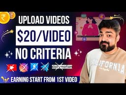 Earn $20/Video without Monetization|Make money just uploading videos on internet|vikas ingle|