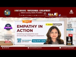 Empathy in Action: Creating a Supportive and Emotionally Intelligent Classroom | 3:15-4:15 PM