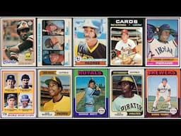 Ranking the Most Valuable Hall of Fame Baseball Rookie Cards From the 1970s