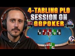 4-Tabling PLO Session on GGPoker #poker