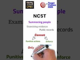 National Commission for ST (NCST) - UPSC | Prelims 2025 | Indian Polity