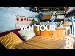 VAN TOUR | Visite de notre fourgon VW T4 aménagé après 6 mois de voyage