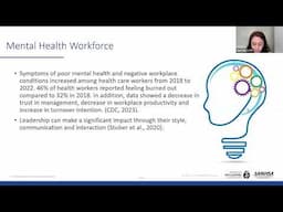 30. Practical Approaches to Identify, Develop and Support Leaders in the Mental Health Workforce