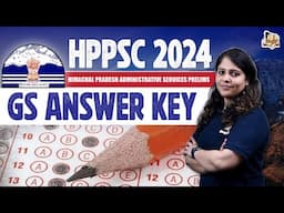 HPAS Prelims General Studies Answer Key | HPAS |