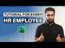 The excel tutorial every HR employee should watch! #Tutorialspoint