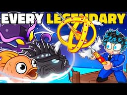 Can I Catch EVERY LEGENDARY with MAX LEVEL Seraphic Rod in Just 2 Hours? | Fisch