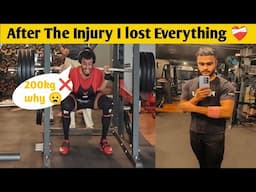 সব কিছু খারাপ হবে, সব ভালো হবার আগে 😅 || 200kg squats comes into serious injury 🤕 || 26/11/2024 ❤️‍🩹