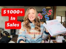 What Sold $1000 + In Sales Reseller Ship With Me Poshmark Sales Are UP What Sold Fast Huge Profits