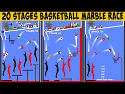 Basketball Marble Race 20 Stages - December Watch Time Cup