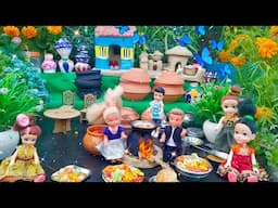 Barbie Routine in Indian village|gudiya wala Epi-238|Barbie barbie|barbie ki kahani