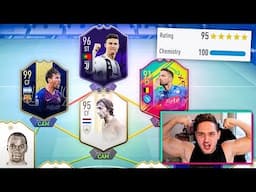 195 RATED!?!?! BREAKING THE 194 FUT DRAFT WORLD RECORD!! - FIFA 19 CHALLENGE