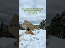 Estes Park, Colorado in Winter = Pure Magic!