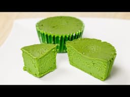 Matcha Mini Cheesecakes, taste like Icecream