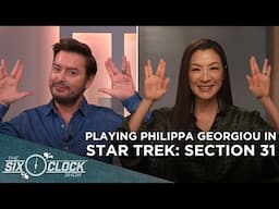 Oscar Winner  Michelle Yeoh Talks Star Trek: Section 31 | The Six O'Clock Show