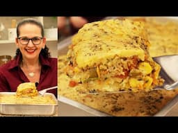 É SÓ MEXER! A TORTA SALGADA MAIS FÁCIL E DELICIOSA QUE VOCÊ VAI FAZER! - Isamara Amâncio