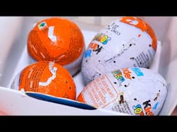 Rare Kinder Surprise Eggs with Bugs from 2007 ASMR Unboxing