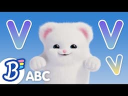 🌟 ABC Dance Along - Letter V | Badanamu Nursery Rhymes, Kids Songs, and Lullabies