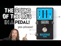 MXR Rockman X100 Pedal! What!