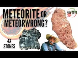 Is it a Meteorite ☄️ or a MeteorWRONG? 4 Rock IDs for Rockhounders Nov 2024