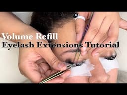 How To Do A Volume Lash Refill