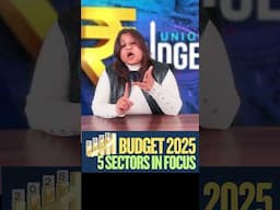 Top 5 Budget 2025 Sector for Tomorrow #budget2025 #budget2024liveupdates