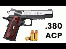 ¿Qué tan Bueno es el Calibre .380 ACP para Defensa, Entrenamiento y Deporte?