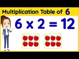 Multiplication Table of 6