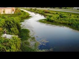 Largemouth Bass Fishing with NEW Drone: Travel Day (Ft.Tannerm)