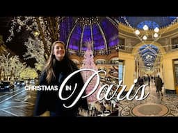 Christmas in Paris ! | The Champs-Élysées, Galeries Lafayette tree and walking tour