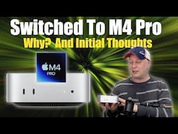 M4 Pro Mac mini - Why I Switched From M4 Chip?  What I Noticed First?