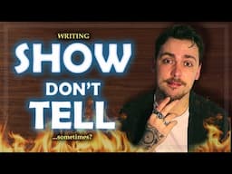 the Show Don't Tell Writing "Myth"