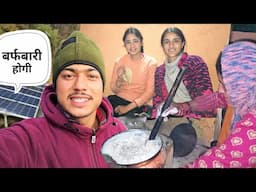 बर्फ़बारी का इंतजार और पहाड़ी पकवान || Pahadi Lifestyle Vlog || Namaste Pahad || Ashutosh Negi