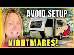 SOLO Travel Trailer Setup Made EASY! 😎 (BEST Beginners Checklist!)