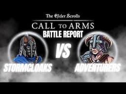 Elder Scrolls Call to Arms Battle Report: Stormcloaks vs Adventurers