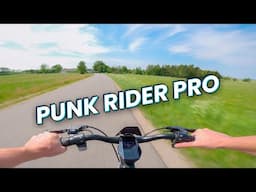 Punk Rider Pro Electric Scooter Ride Test