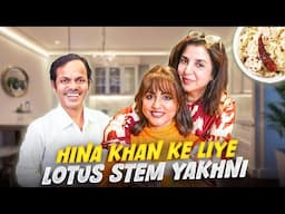 Heartfelt Talks with Hina Khan And Lotus Stem Yakhni! | @FarahKhanK