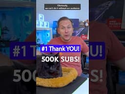 WE DID IT! 500K Subs. Let's Go!