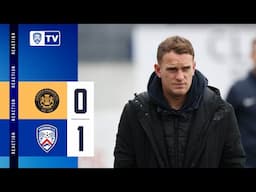 REACTION | Dean Shiels | Carrick Rangers 0-1 Coleraine