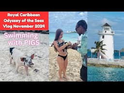 Odyssey of the Seas 2024 Swimming with the Pigs Pearl Island