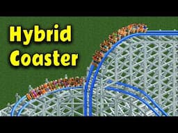 RCT2 Ride Overview - Hybrid Coaster